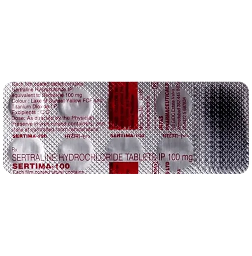sertima 100mg tablet 10's